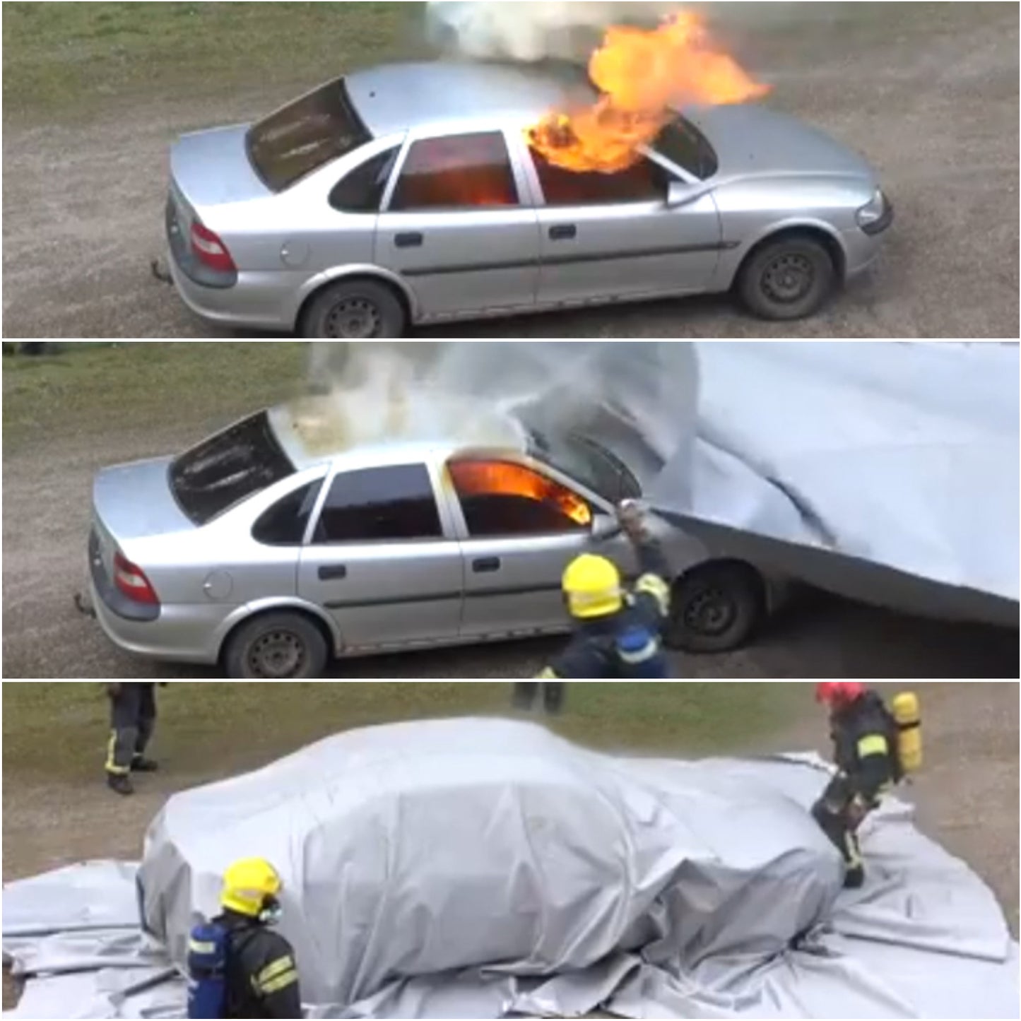 Wildfire Defense & Vehicle Fire Prevention - Car Fire Shield and Fire Blanket for Ultimate Protection