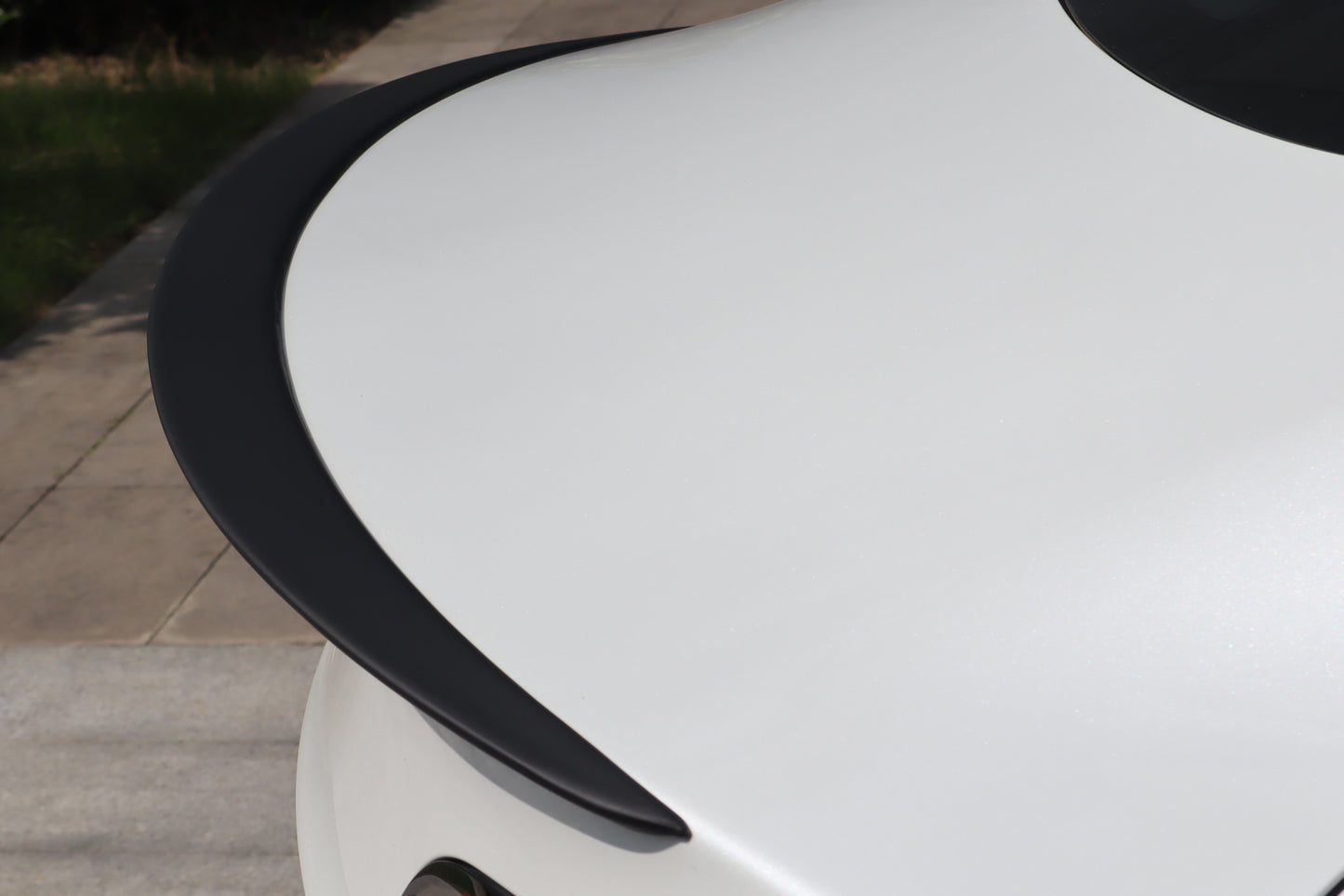 Tesla Model 3 Spoiler Matte Patterned For 2018-2023