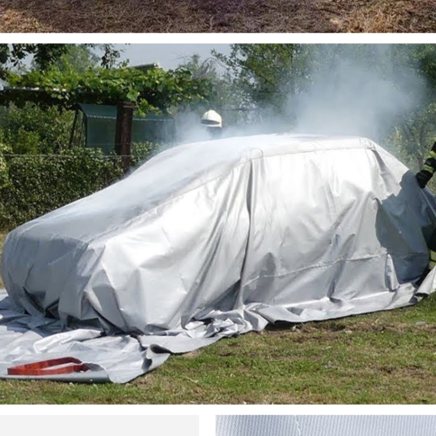 Wildfire Defense & Vehicle Fire Prevention - Car Fire Shield and Fire Blanket for Ultimate Protection