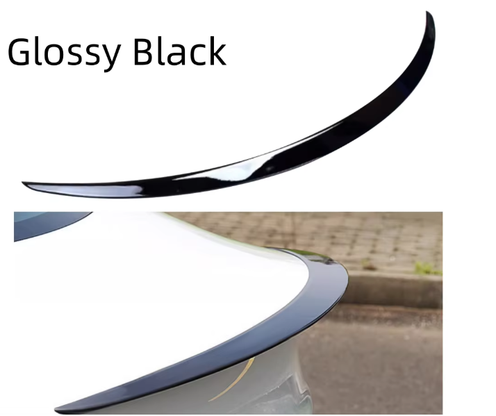Tesla Model 3 Spoiler Matte Patterned For 2018-2023