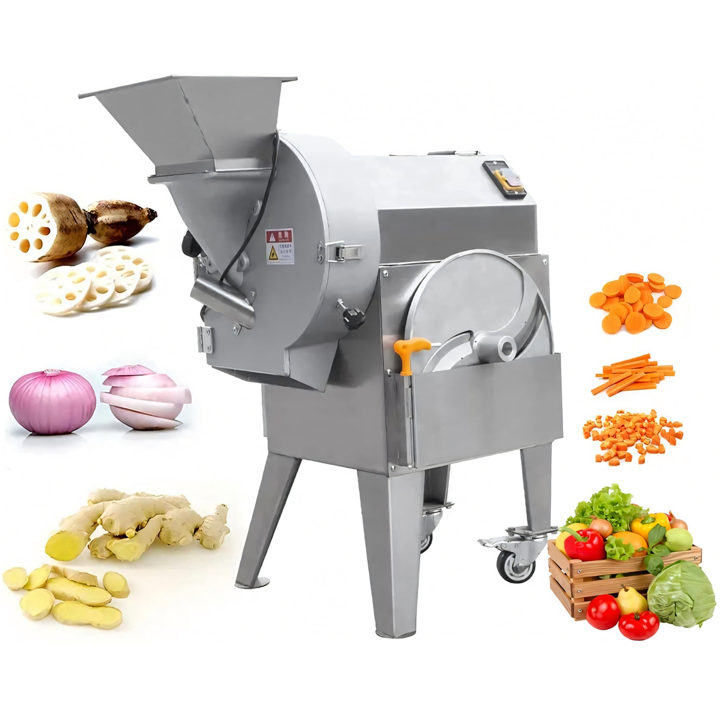 Automatic Vegetable Cutter, Slicer Shredder Dicer 3 In 1