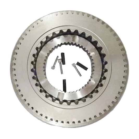 German ZF 16-speed transmission, automotive repair parts, first and second gear synchronizer assembly