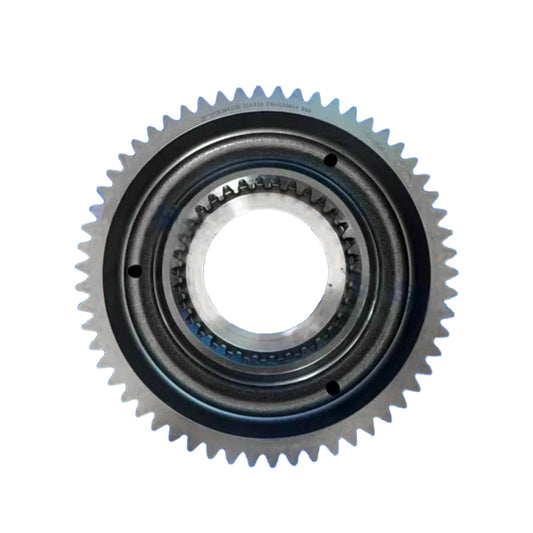 Parts of ZF (Friedrichshafen) TRAXON-AMT Automatic Transmission - First Gear Tooth of the Main Shaft