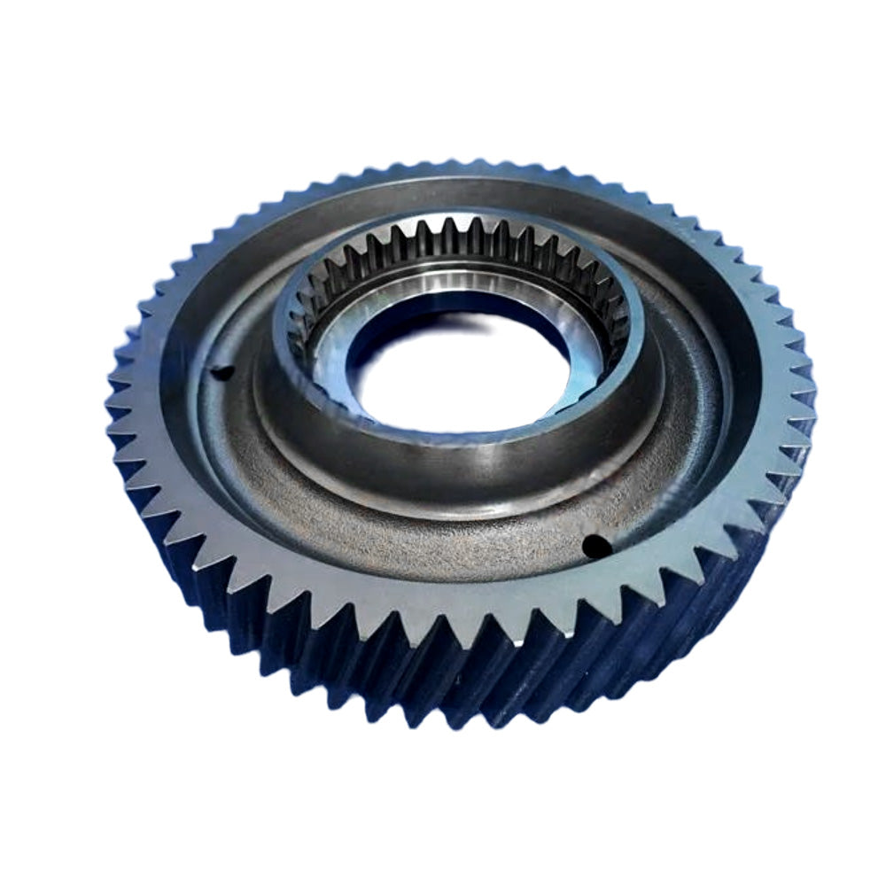 Parts of ZF (Friedrichshafen) TRAXON-AMT Automatic Transmission - First Gear Tooth of the Main Shaft